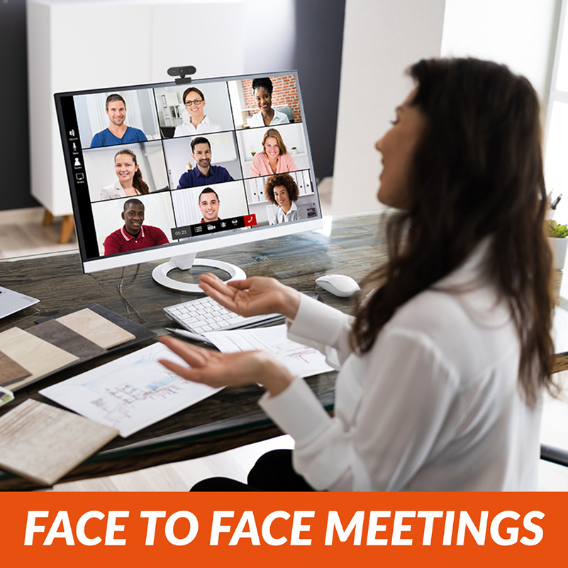 Webcam für PC Face to Face Meetings