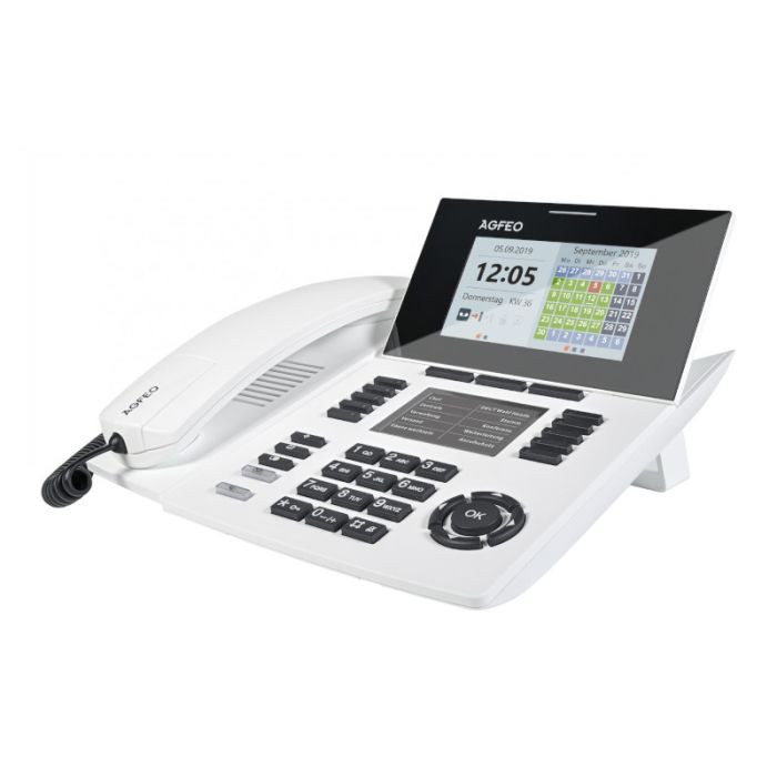 AGFEO ST56 SENSORfon Systemtelefon weiß
