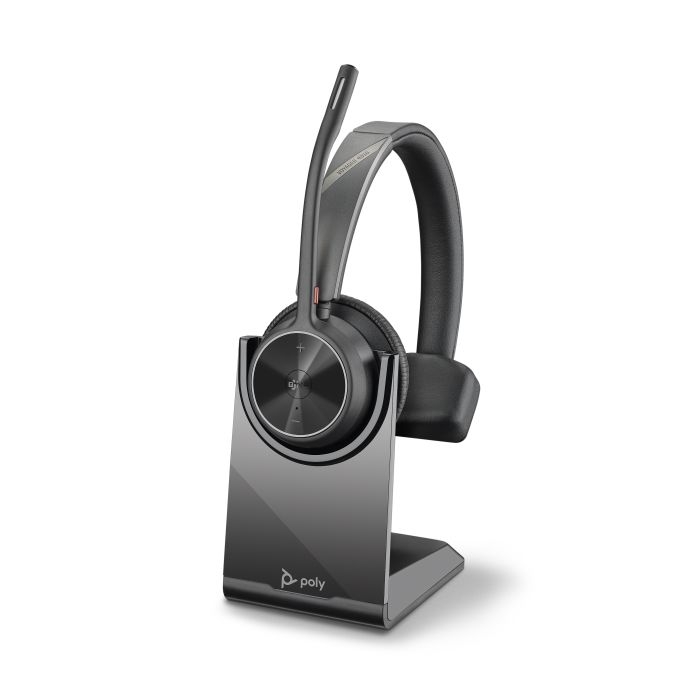 Poly Voyager 4310 BT Headset UC Mono USB-C Teams mit Stand