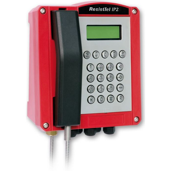 FHF Ex-Telefon ExResistTel IP 2 , rot mit Panzerschnur