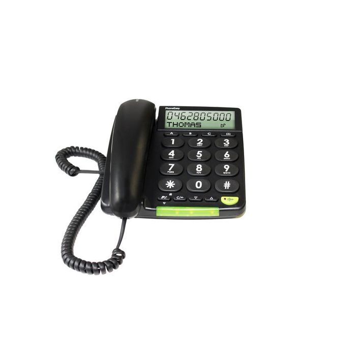 doro PhoneEasy312cs analog Telefon, schwarz