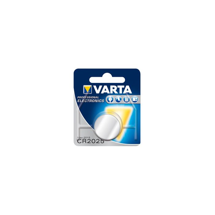 VARTA Knopfzellenbatterie Electronics CR2025 Lithium