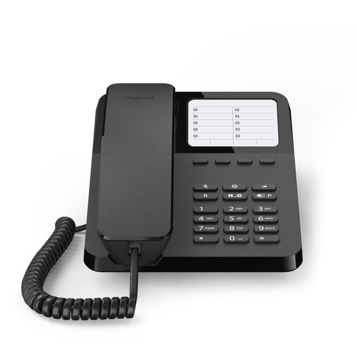 Gigaset DESK 400 schnurgebundenes Telefon, schwarz
