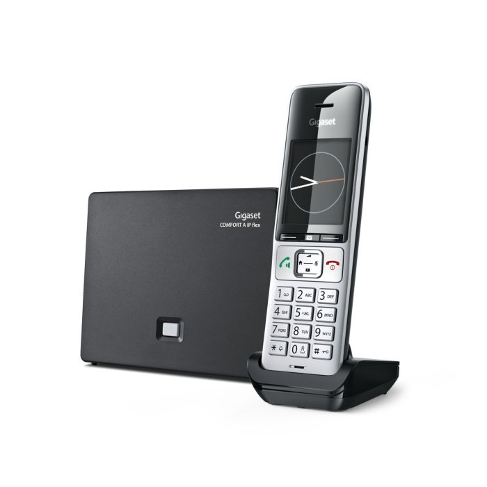 Gigaset COMFORT 500A IP flex silver-black - schnurloses Telefon