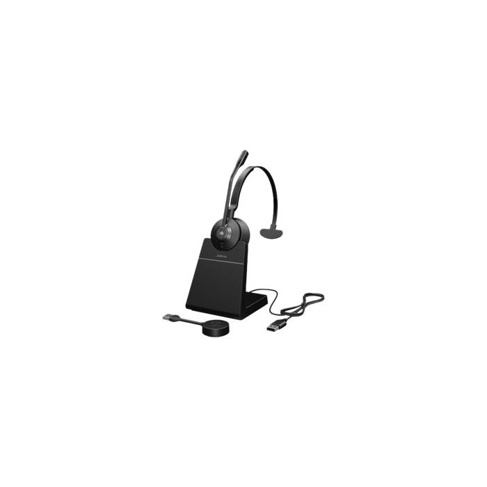 JABRA Engage 55 MS Mono Headset USB-A mit Ladestation und Adapter