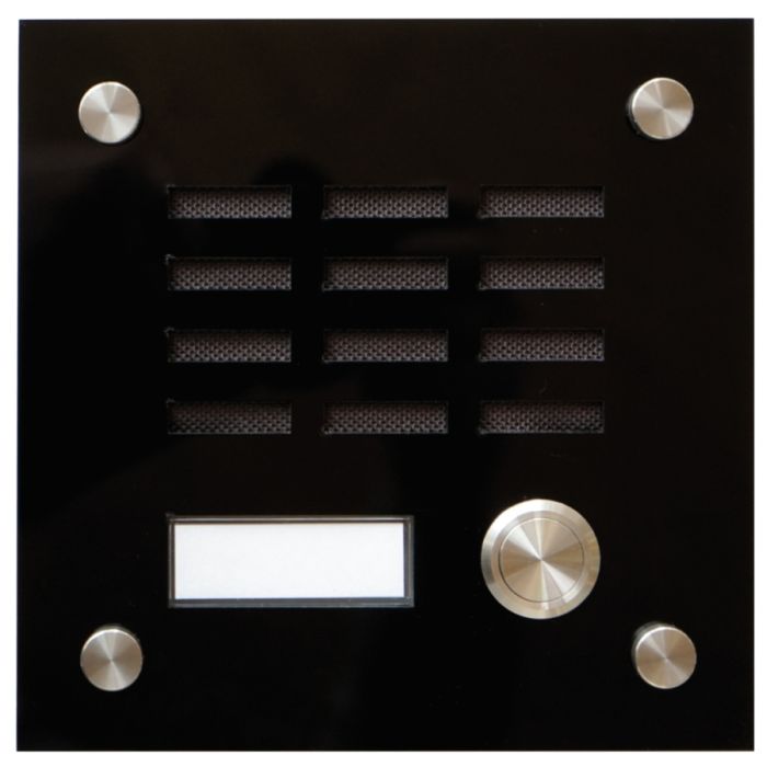 L-TEK Türstation Technik 1 schwarz für Fritzbox, Speedport - a/b Port