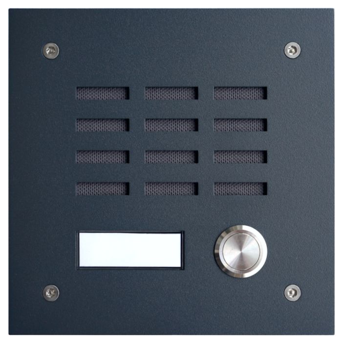 L-TEK Türstation Technik 1 anthrazit für Fritzbox, Speedport - a/b Port