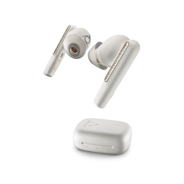 Poly Voyager Free 60 UC Teams USB-A Bluetooth Headset , weiß