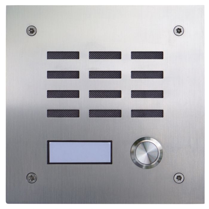 L-TEK Türstation Technik 1 Edelstahl für Fritzbox, Speedport - a/b Port