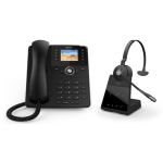 Snom D735 SIP Telefon für FritzBox inkl. schnurlosem Jabra Engage 65 Mono