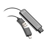 Poly DA75 Wideband QD auf USB-Adapter (USB-A & USB-C)