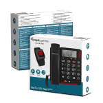 amplicomms BigTel 50 Alarm Plus - Großtastentelefon/Fototasten