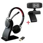 freeVoice Space Stereo NC (Bluetooth, USB) incl. Charger und Vision 320 Webcam