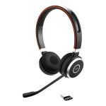 Jabra Evolve 65 SE UC Stereo Bluetooth Headset inklusive Link 380a