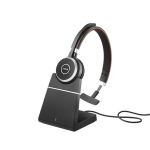Jabra Evolve 75 SE Bluetooth Headset mit Ladestation und USB Bluetooth Dongle