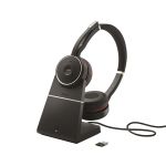 Jabra Evolve 75 SE MS Duo ANC Bluetooth Headset mit Ladestation