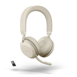 JABRA Evolve2 75 Bluetooth Stereo MS USB-C Beige