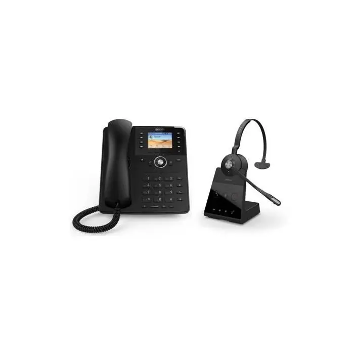 Snom D735 SIP Telefon für FritzBox inkl. schnurlosem Jabra Engage...
