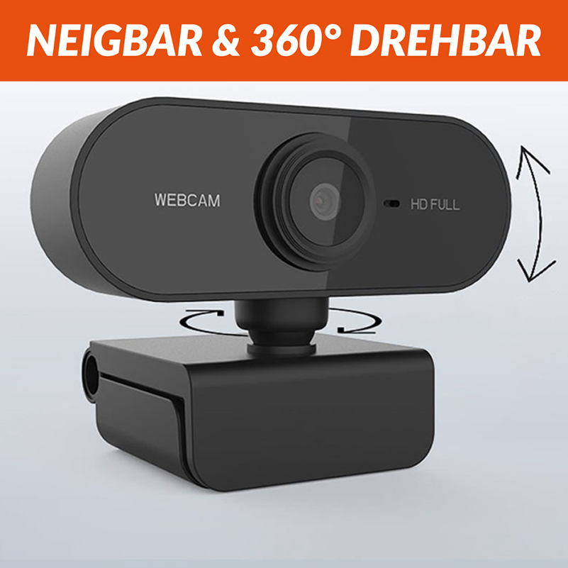Webcam 360 Grad drehbar und neigbar
