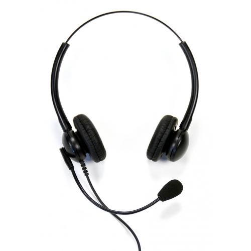 Schnurgebundenes Headset für Auerswald Comfortel 1400IP Telefon